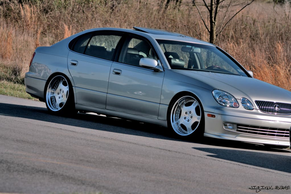 2004 Lexus GS 300 with 19x9 Super Star Leon Hardiritt Beil wheels
