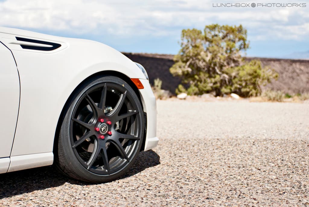 2013 Subaru BRZ with 19x8.5 Forgestar CF5V wheels