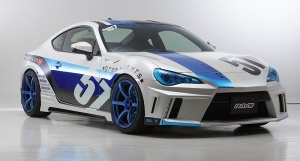 2013 Subaru BRZ with 18x9.5 Gram Lights 57C6 wheels