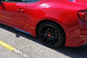 2013 Subaru BRZ with 18x8 Gram Lights 57FXX wheels
