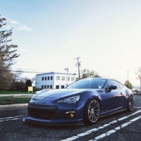 2013 Subaru BRZ with 19x8.5 Gram Lights 57Getter wheels