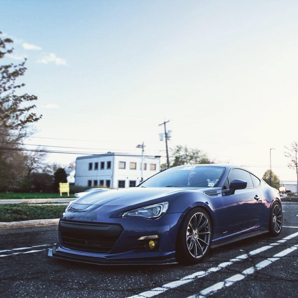 2013 Subaru BRZ with 19x8.5 Gram Lights 57Getter wheels
