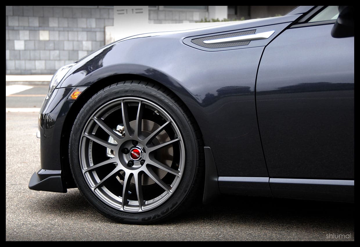 2013 Subaru BRZ with 18x8.5 Gram Lights 57Xtreme wheels