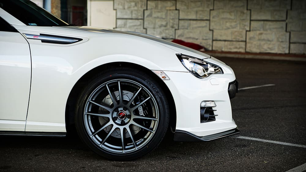 2014 Subaru BRZ with 18x8.5 Gram Lights 57Xtreme wheels