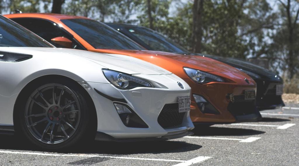 2014 Subaru BRZ with 18x9.5 Gram Lights 57Xtreme wheels