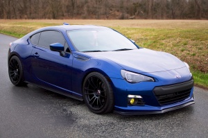 2013 Subaru BRZ with 18x9.5 Gram Lights 57Xtreme wheels