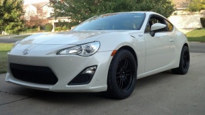 2013 Subaru BRZ with Enkei RPF1 wheels