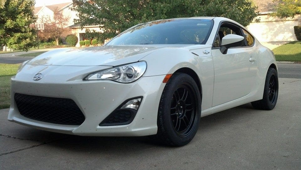 2013 Subaru BRZ with Enkei RPF1 wheels