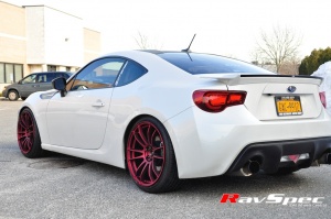 2013 Subaru BRZ with 19x9.5 Gram Lights 57Xtreme wheels