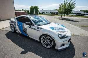 2013 Subaru BRZ with 19x9.5 Gram Lights 57Xtreme wheels
