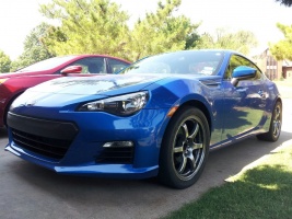 2013 Subaru BRZ with 18x8.5 Gram Lights 57Maximum wheels