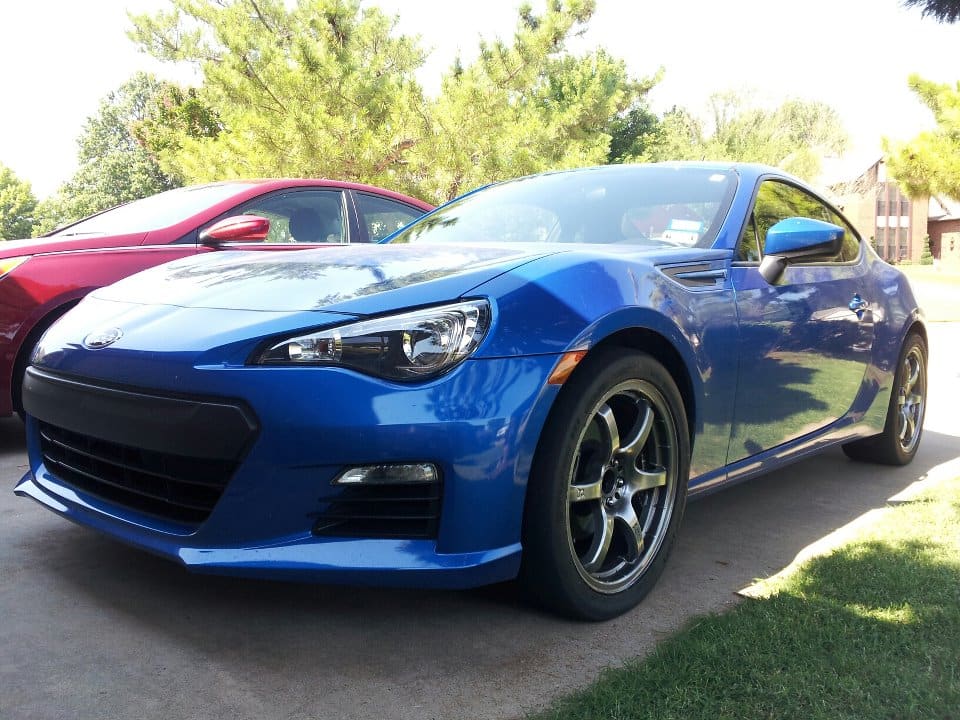 2013 Subaru BRZ with 18x8.5 Gram Lights 57Maximum wheels