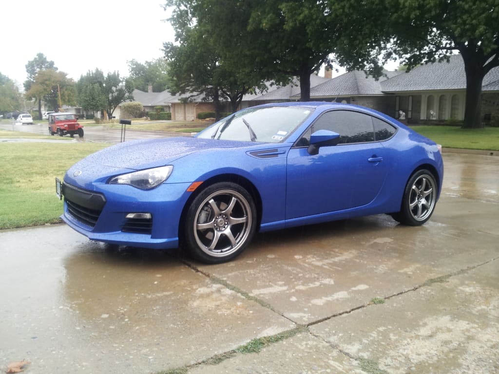 2013 Subaru BRZ with Gram Lights 57Maximum wheels