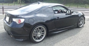 2013 Subaru BRZ with 18x7.5 Gram Lights 57Ultimate wheels