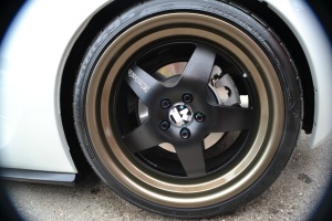 2013 Subaru BRZ with 18x8.5 Klutch Republik SL5 wheels