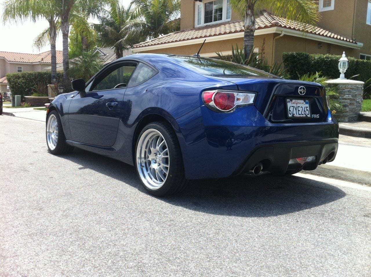 2013 Scion FR-S with 18x8.5 Klutch SL14 wheels