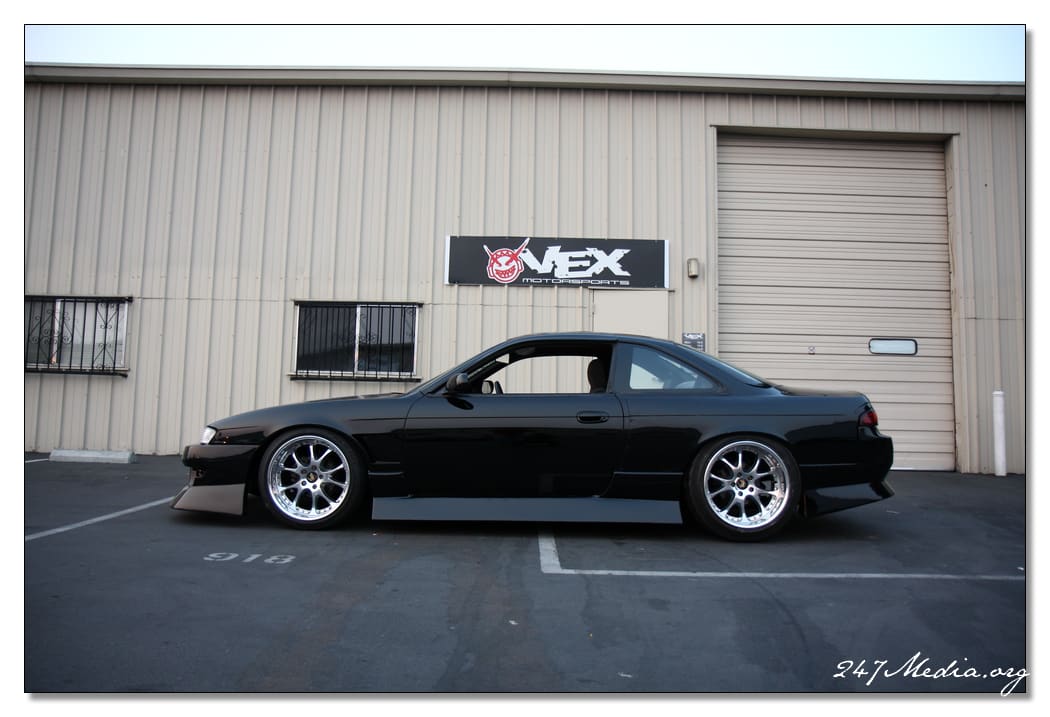 1998 Nissan S14 with 18x9 Alstadt Type-I wheels