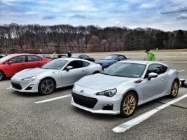 2013 Subaru BRZ with 17x7 OEM Saab 92-X AERO wheels