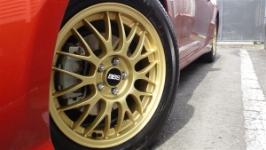 2013 Subaru BRZ with 16x6.5 OEM Subaru Forester STi wheels