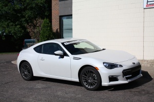 2013 Subaru BRZ with 17x8 OEM Subaru Impreza WRX wheels