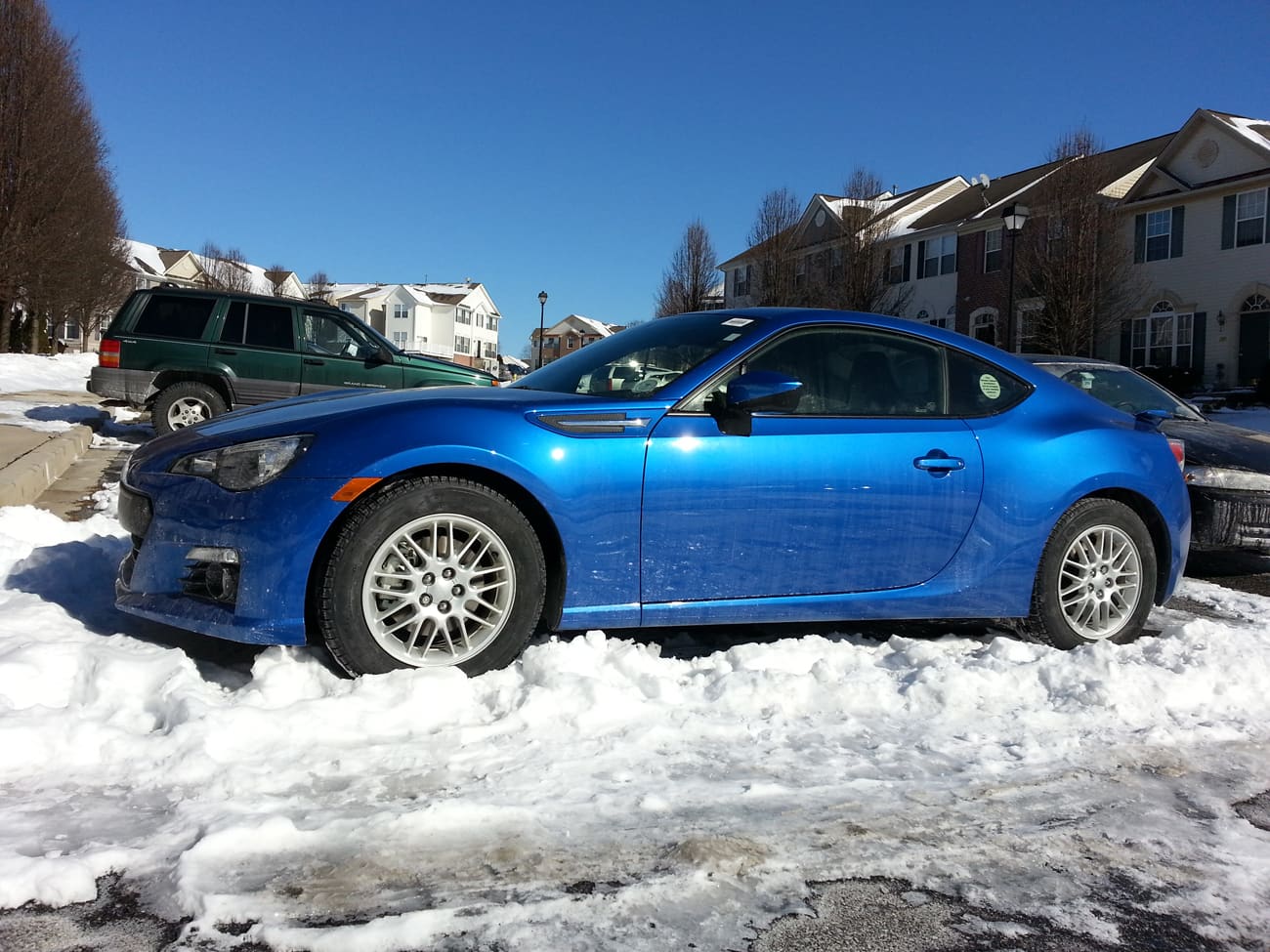 2013 Subaru BRZ with 16x6.5 OEM Subaru Legacy GT wheels