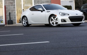 2013 Subaru BRZ with 17x7 OEM Subaru Legacy GT wheels
