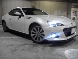 2013 Subaru BRZ with 18x7 OEM Subaru Legacy Spec B wheels