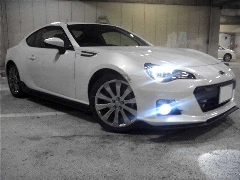 2013 Subaru BRZ with 18x7 OEM Subaru Legacy Spec B wheels