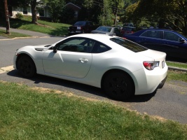 2013 Subaru BRZ with 15x6 OEM VW AVUS wheels