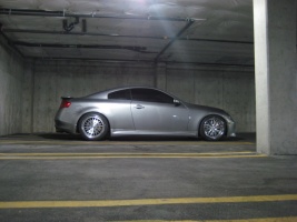 2003 Infiniti G35 with 19x9 DPE Aristo wheels