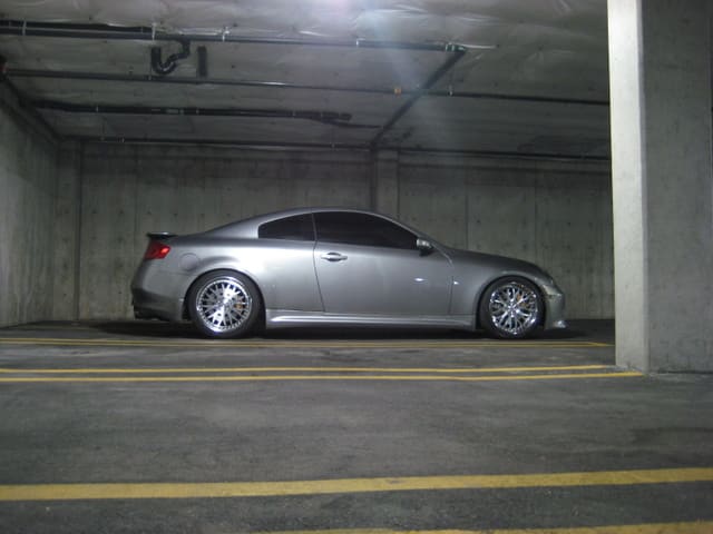 2003 Infiniti G35 with 19x9 DPE Aristo wheels