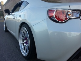2013 Subaru BRZ with 18x9 Phat Fux Ballzy wheels