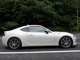 2013 Subaru BRZ with 17x7.5 Prodrive GC-07 wheels