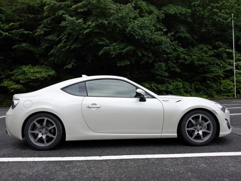 2013 Subaru BRZ with 17x7.5 Prodrive GC-07 wheels