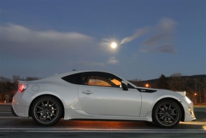 2013 Subaru BRZ with 18x7.5 Prodrive GC-010E wheels