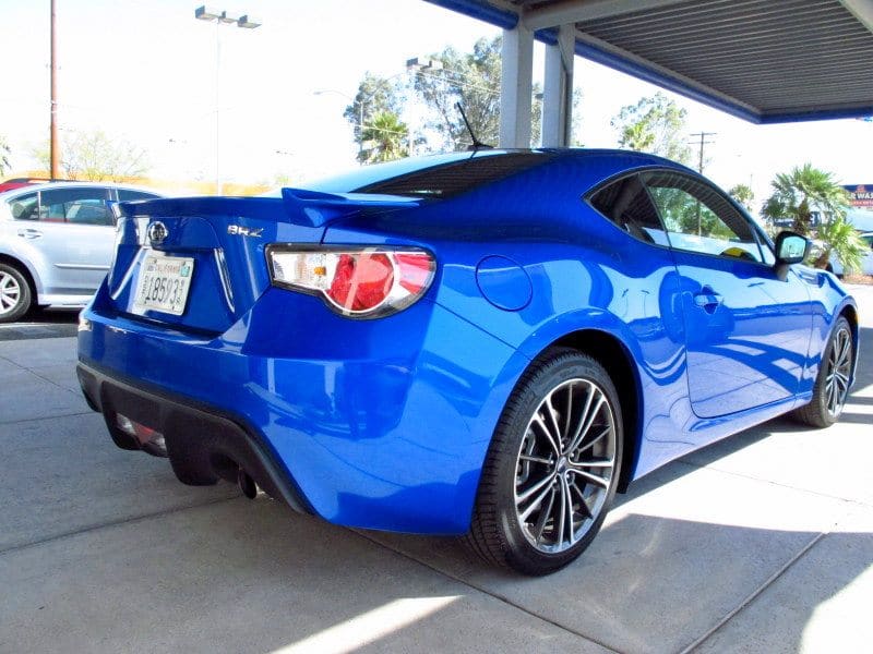 2013 Subaru BRZ with 18x7.5 Prodrive GT1 wheels