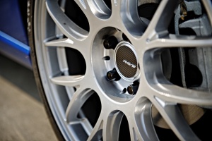 2013 Subaru BRZ with 18x8 Rays Homura 2X86GT wheels