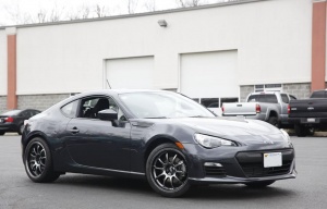 2013 Subaru BRZ with 18x8.5 Rota D-Force wheels