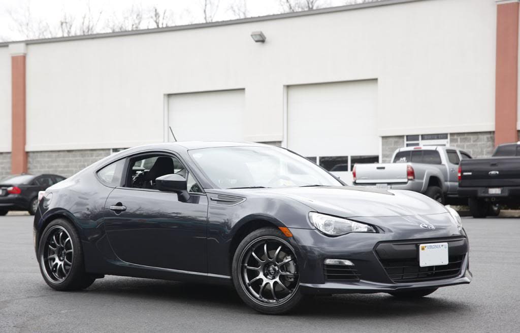 2013 Subaru BRZ with 18x8.5 Rota D-Force wheels