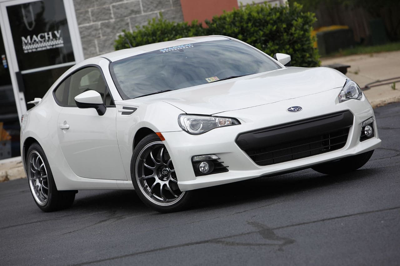 2013 Subaru BRZ with 18x8.5 Rota D-Force wheels