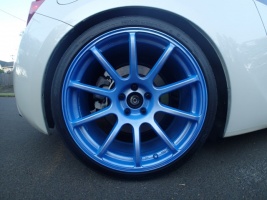2013 Subaru BRZ with 18x8.5 Rota G-force wheels