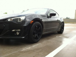 2013 Subaru BRZ with 17x9 Rota Grid wheels