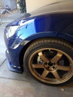 2013 Subaru BRZ with 18x8.5 Rota Grid wheels