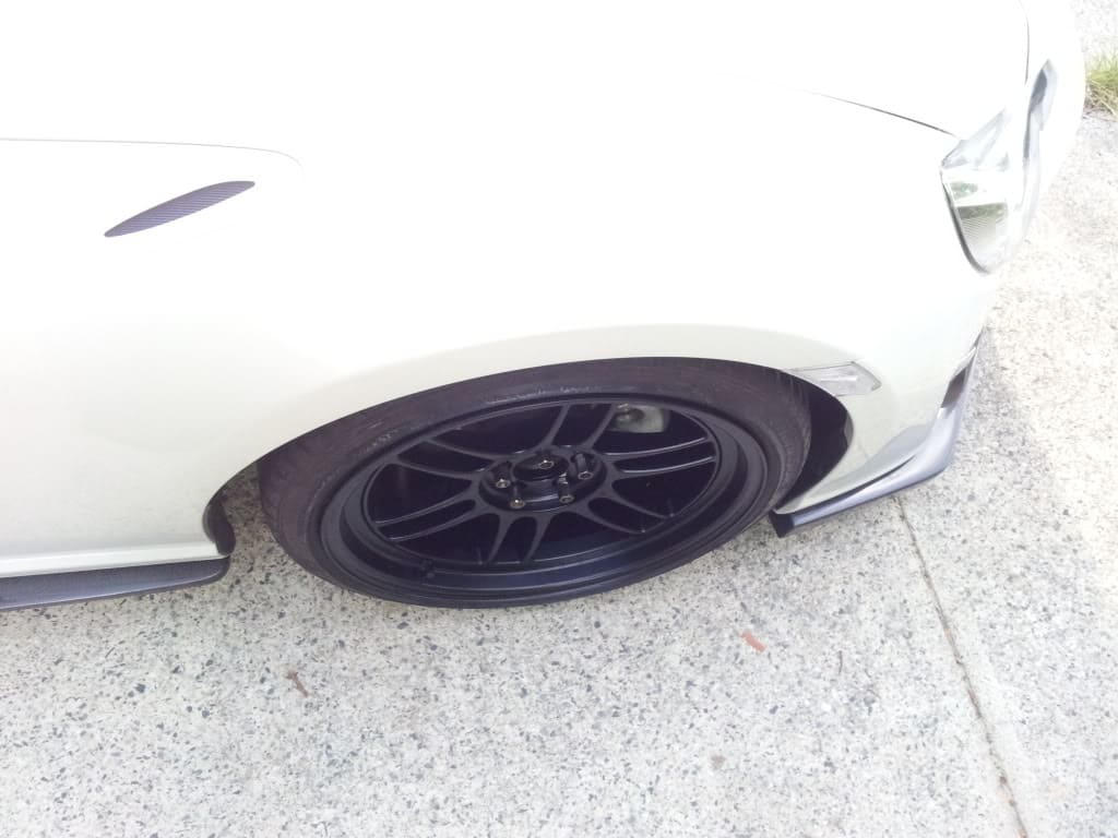 2013 Scion FR-S with 18x9.5 Rota MXR wheels