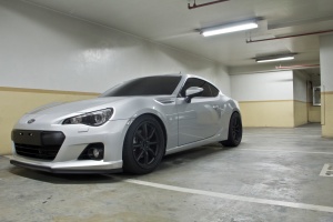 2013 Subaru BRZ with 18x8.5 Rota RKR wheels