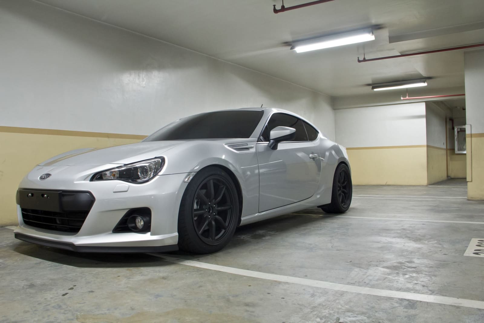 2013 Subaru BRZ with 18x8.5 Rota RKR wheels