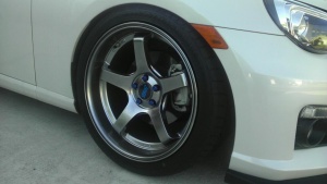 2013 Subaru BRZ with 18x9.5 Rota RT5 wheels