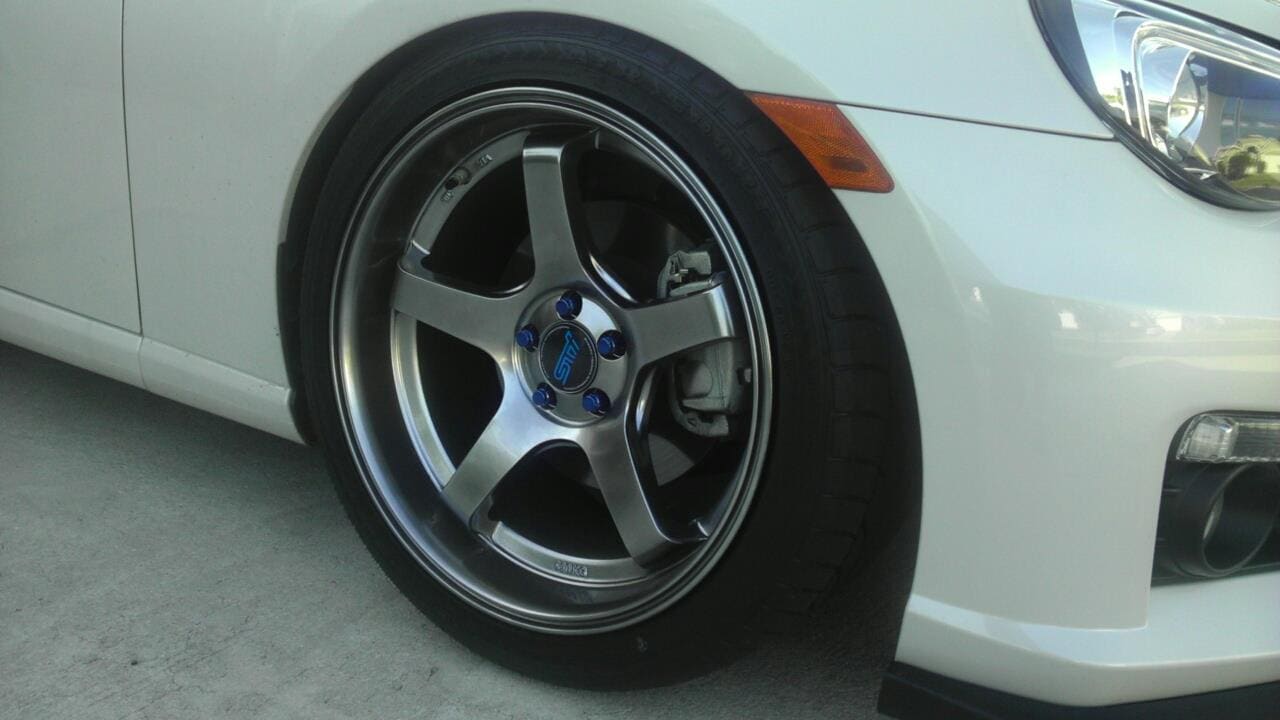2013 Subaru BRZ with 18x9.5 Rota RT5 wheels