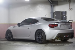 2013 Subaru BRZ with 17x8 Rota Titan wheels