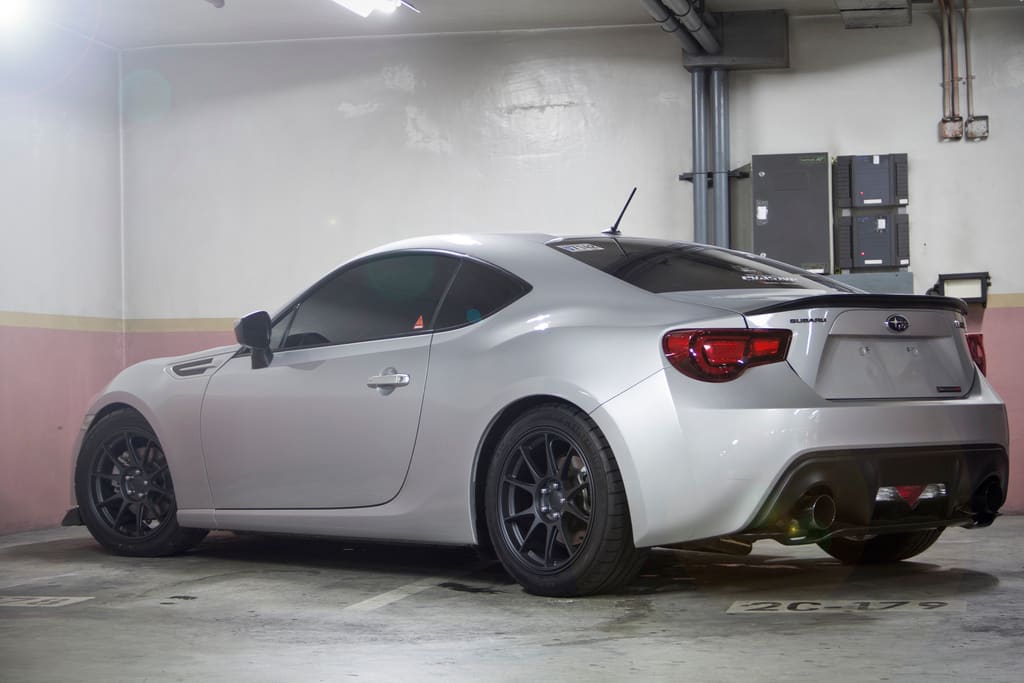 2013 Subaru BRZ with 17x8 Rota Titan wheels